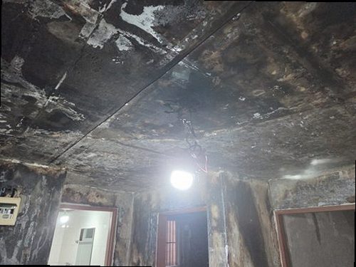 영등포구 누수탐지 수도계량기와 보일러 주변 배관을 확인하는 현장
